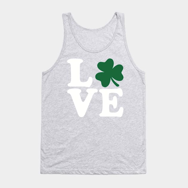 Shamrock love Tank Top by Designzz